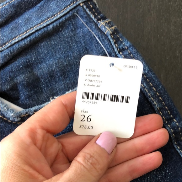 Free People Clean Girlfriend Jeans - NWT - Picture 3 of 8